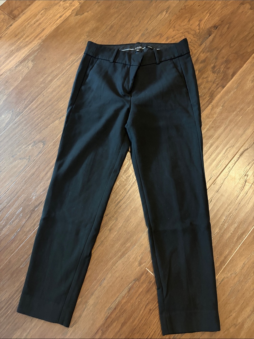J. Crew Black Women's Tailored Straight Trousers